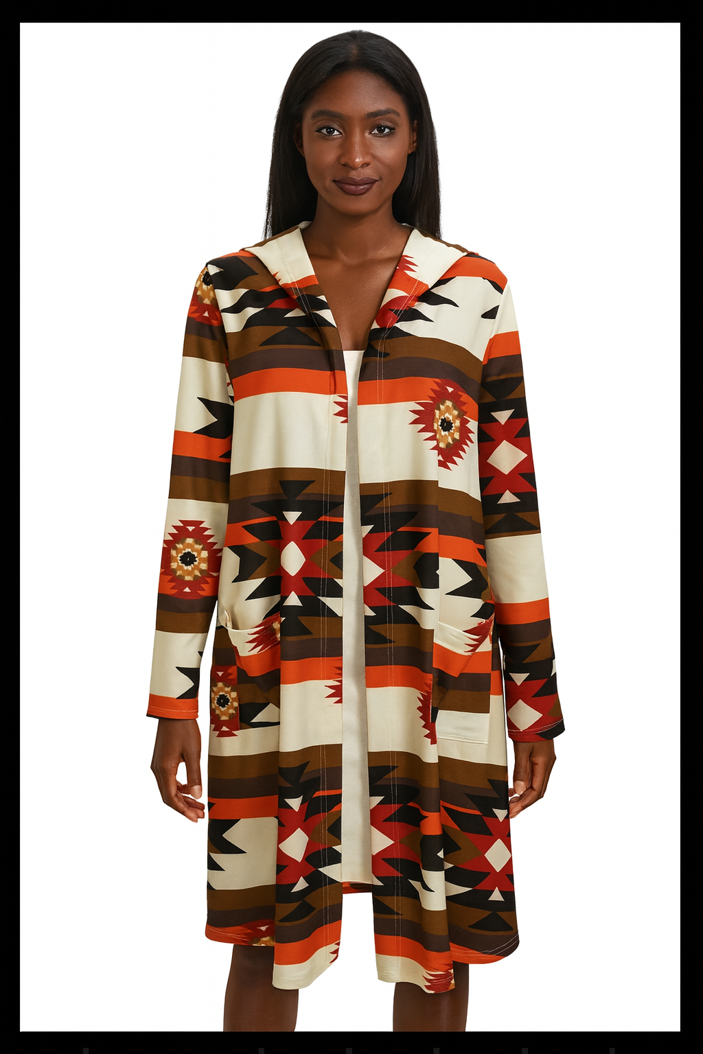 Hooded Southwest Sovereign Hooded Cardigan