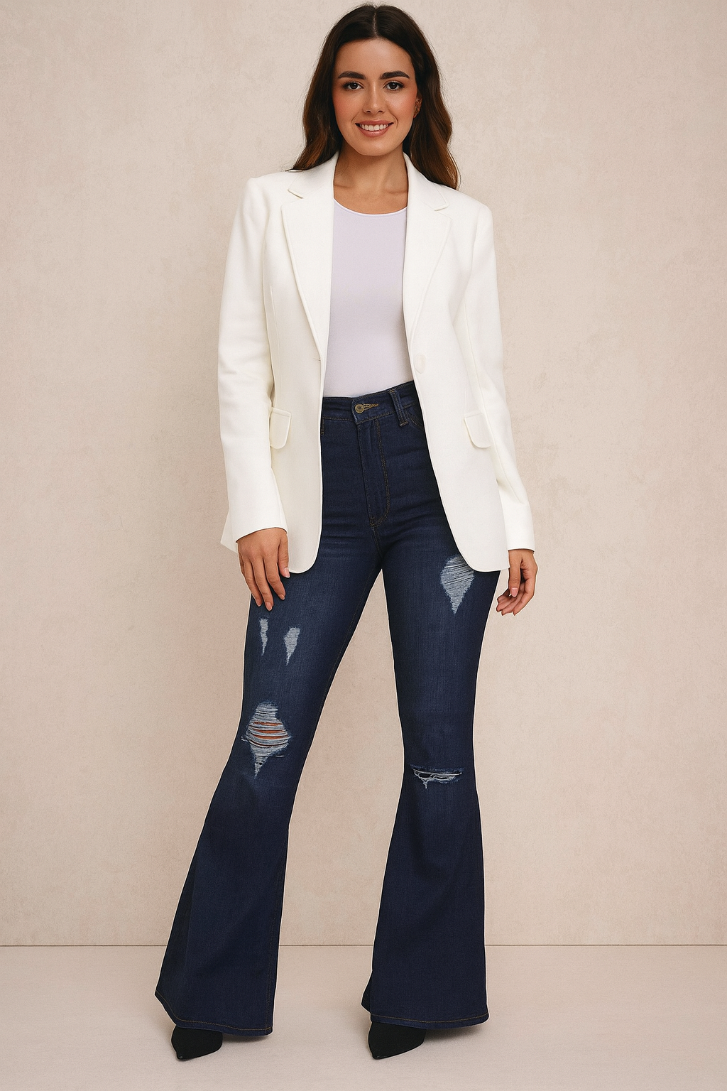 Plus Size Resilient Radiance Flare with Purpose