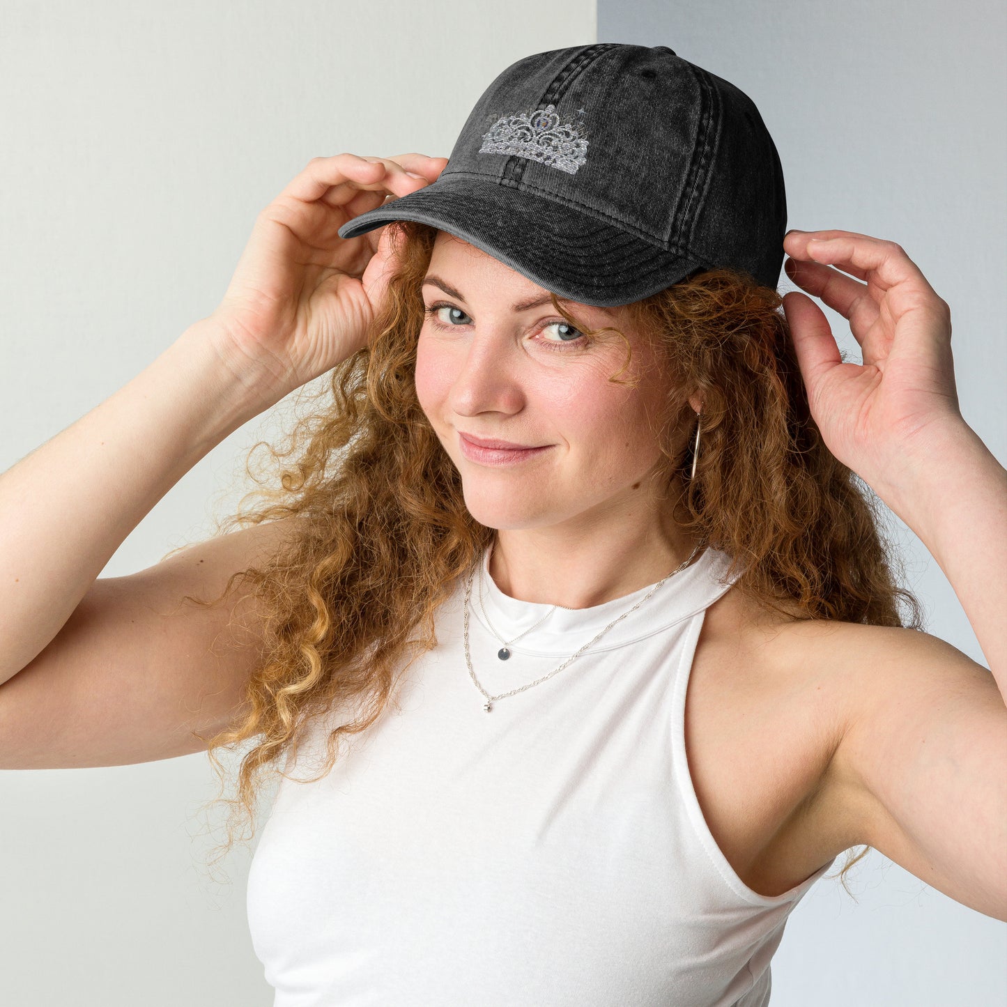 Queen Boss Vintage Cotton Twill Cap