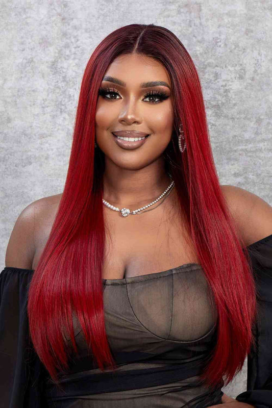 Synthetic Straight 13*2" Lace Front Wigs 26" 150% Density