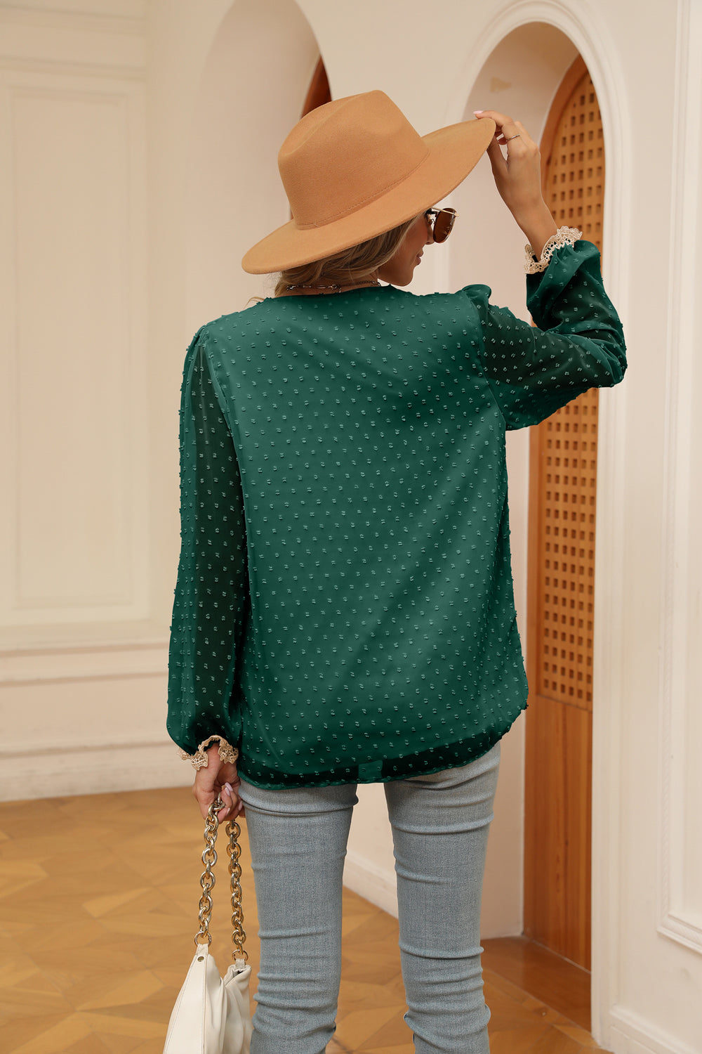 🌟 The “Affirmed & Adorned” Queen Blouse