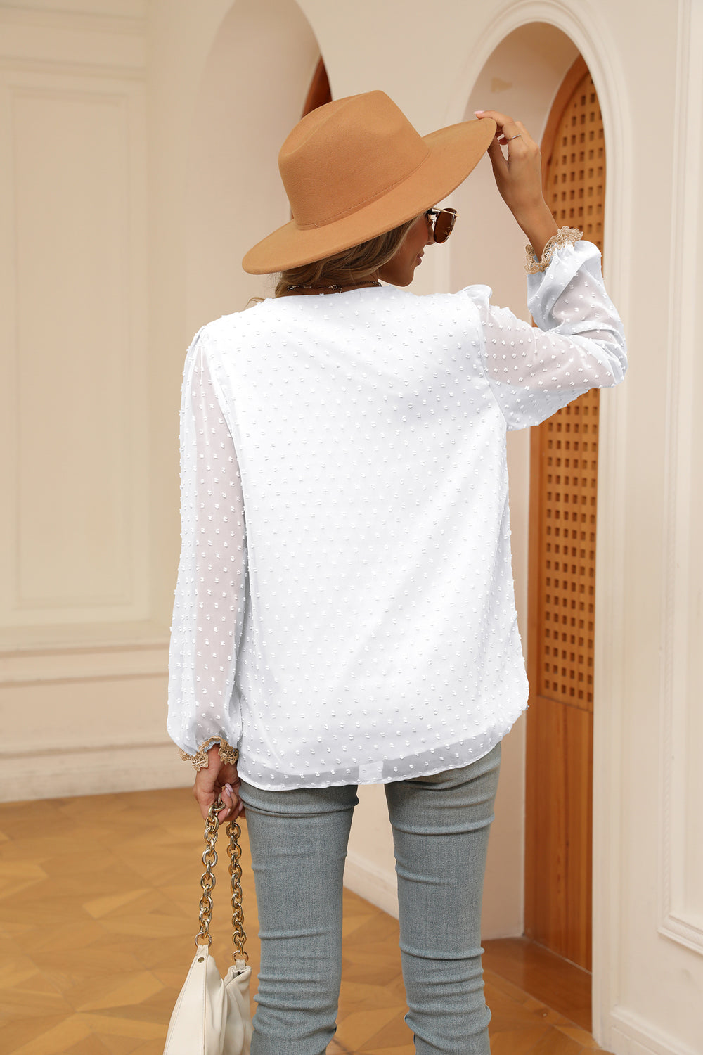 🌟 The “Affirmed & Adorned” Queen Blouse