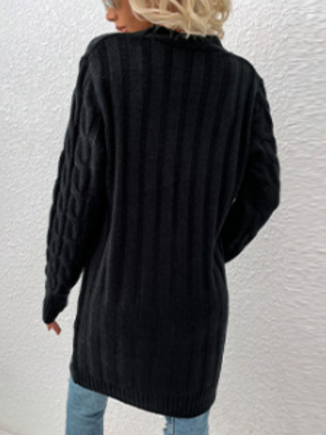 Full-Body Look Description: “Harvested Grace” Cardigan