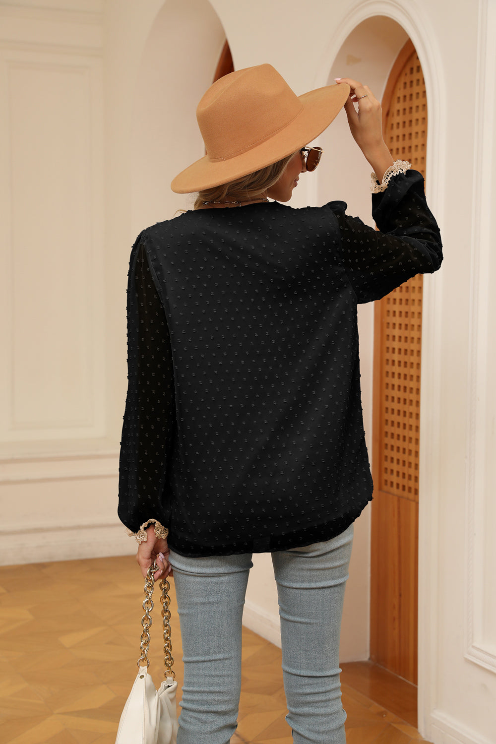 🌟 The “Affirmed & Adorned” Queen Blouse