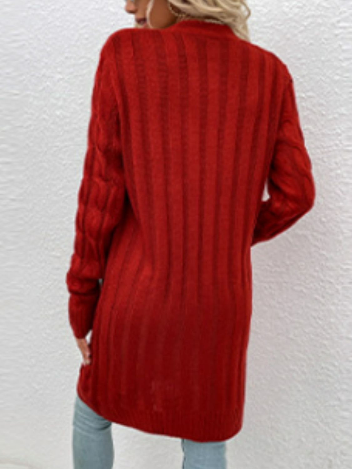Full-Body Look Description: “Harvested Grace” Cardigan