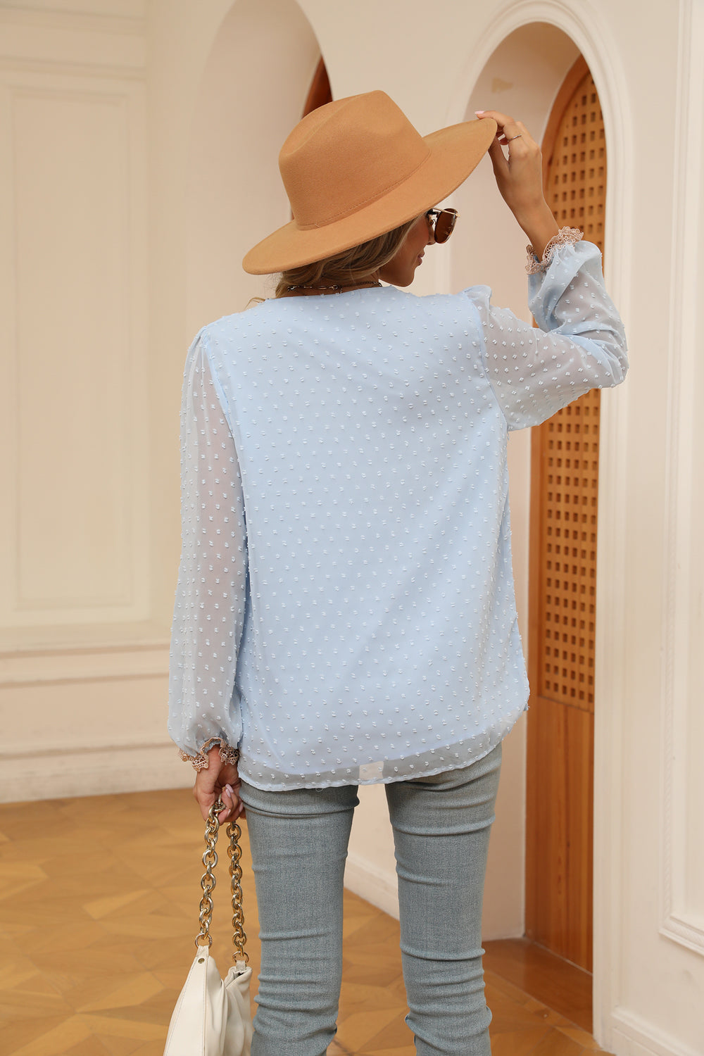 🌟 The “Affirmed & Adorned” Queen Blouse