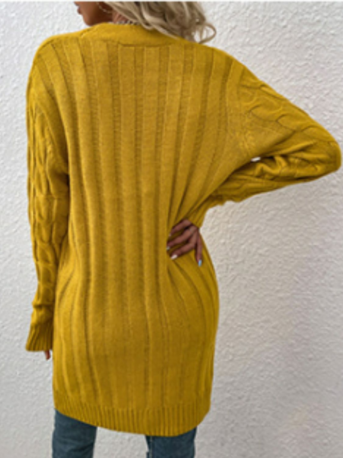 Full-Body Look Description: “Harvested Grace” Cardigan