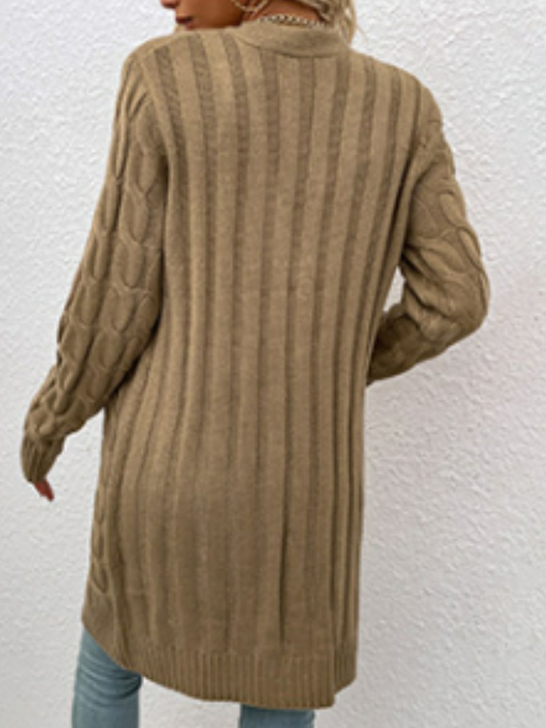 Full-Body Look Description: “Harvested Grace” Cardigan