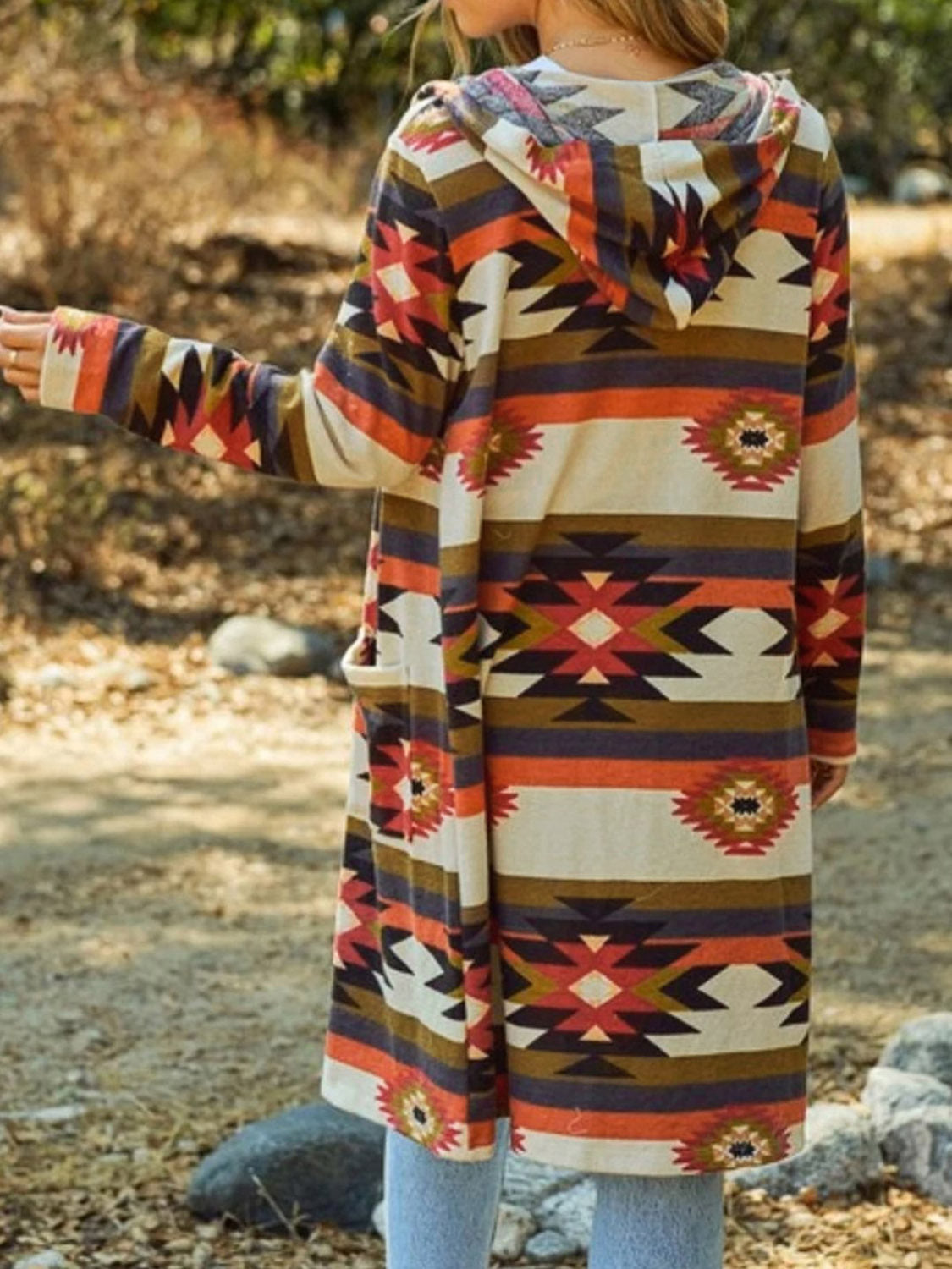 Hooded Southwest Sovereign Hooded Cardigan