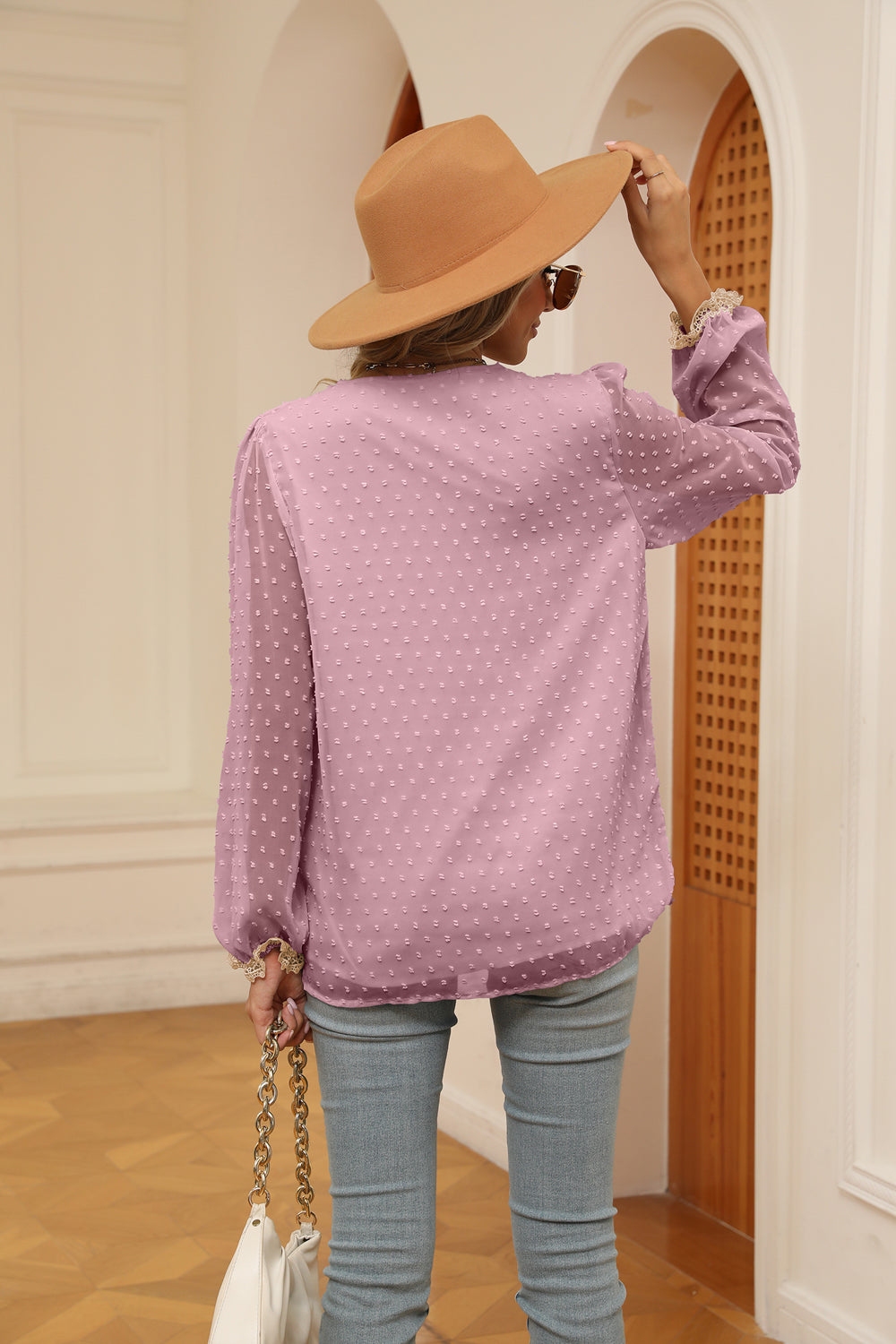 🌟 The “Affirmed & Adorned” Queen Blouse