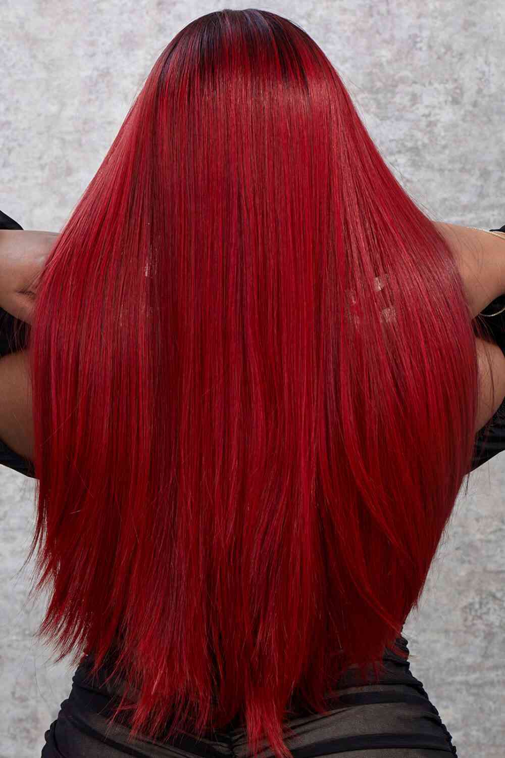 Synthetic Straight 13*2" Lace Front Wigs 26" 150% Density